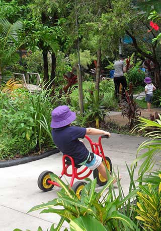 Riding our bike paths